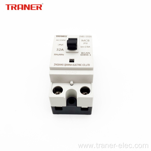 32A NT50 Miniature Safety Circuit Breaker 2P2E